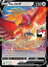 Ho-Oh V — Prize Pack Series Cards 140 Pokémon card