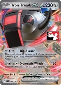 Iron Treads ex — Prize Pack Series Cards 143