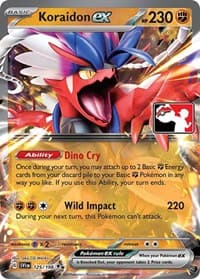Koraidon ex — Prize Pack Series Cards 125
