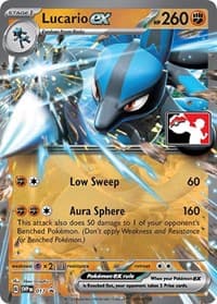 Lucario ex - 017 — Prize Pack Series Cards 17
