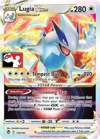 Lugia VSTAR — Prize Pack Series Cards 139 Pokémon card