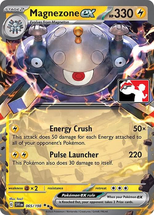 Magnezone ex — Prize Pack Series Cards 65 Pokémon card
