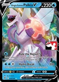 Origin Forme Palkia V — Prize Pack Series Cards 39 Pokémon card