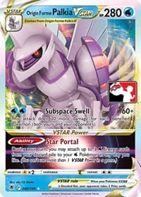 Origin Forme Palkia VSTAR — Prize Pack Series Cards 40 Pokémon card