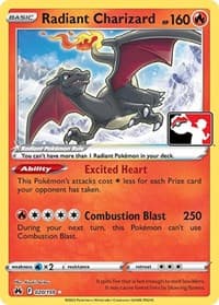 Radiant Charizard — Prize Pack Series Cards 20