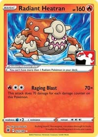 Radiant Heatran — Prize Pack Series Cards 27