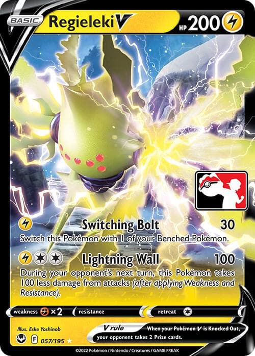 Regieleki V — Prize Pack Series Cards 57 Pokémon card