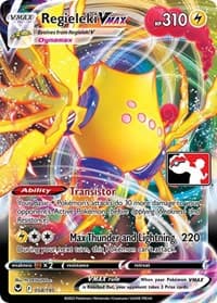Regieleki VMAX — Prize Pack Series Cards 58 Pokémon card