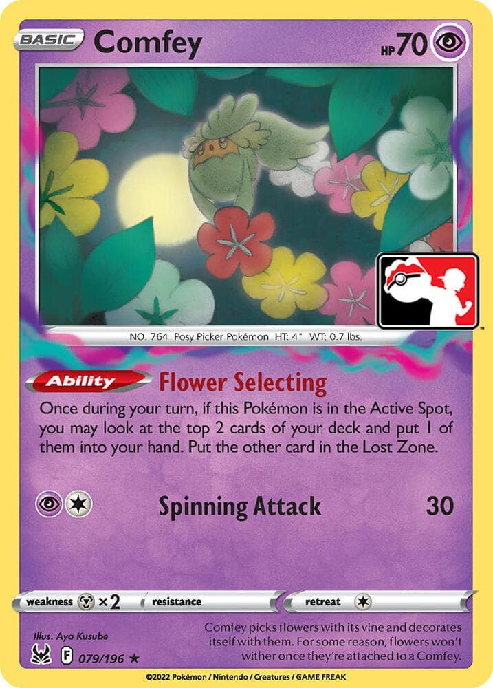 Comfey — Prize Pack Series Cards 79 Pokémon card