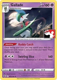 Gallade — Prize Pack Series Cards 62