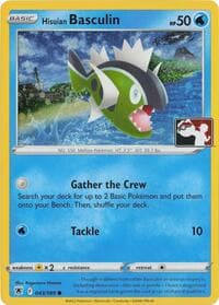 Hisuian Basculin - 043/189 (Cosmos Holo) — Prize Pack Series Cards 43