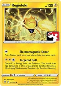 Regieleki — Prize Pack Series Cards 51