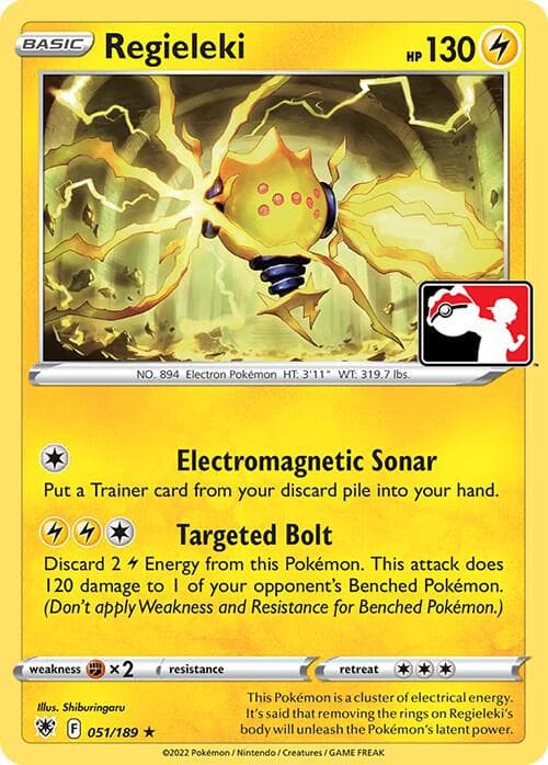 Regieleki — Prize Pack Series Cards 51 Pokémon card