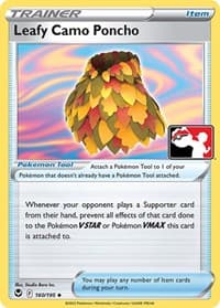Leafy Camo Poncho — Prize Pack Series Cards 160