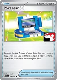 Pokegear 3.0 — Prize Pack Series Cards 186 Pokémon card