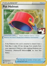 Pot Helmet - 146/172 (Cosmos Holo) — Prize Pack Series Cards 146
