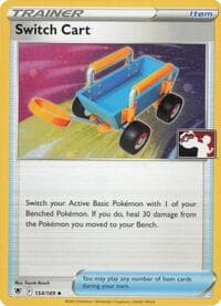 Switch Cart - 154/189 (Cosmos Holo) — Prize Pack Series Cards 154 Pokémon card