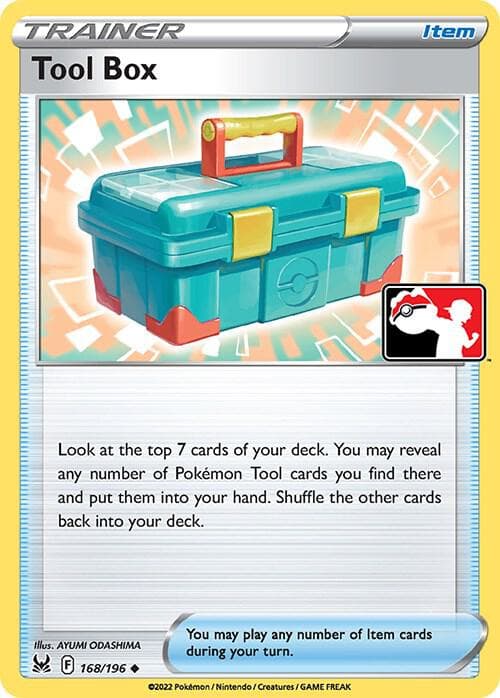 Tool Box — Prize Pack Series Cards 168 Pokémon card