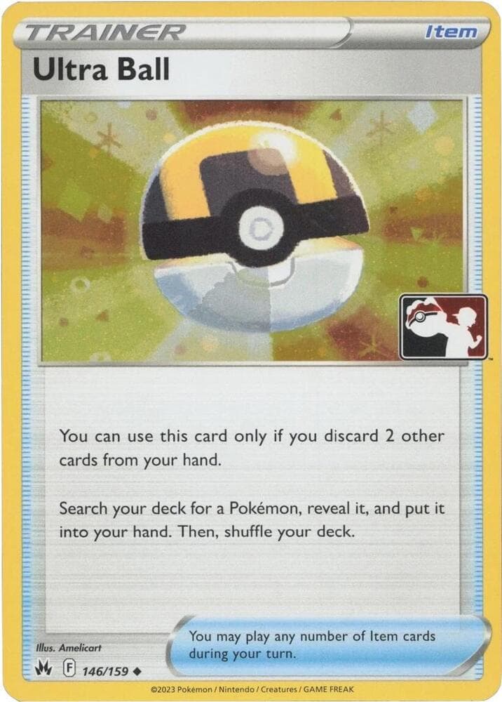 Ultra Ball - 146/159 (Cosmos Holo) — Prize Pack Series Cards 146 Pokémon card
