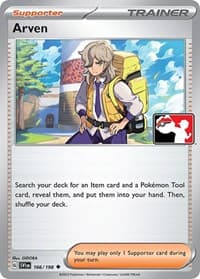 Arven — Prize Pack Series Cards 166
