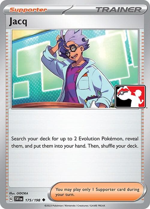 Jacq — Prize Pack Series Cards 175 Pokémon card
