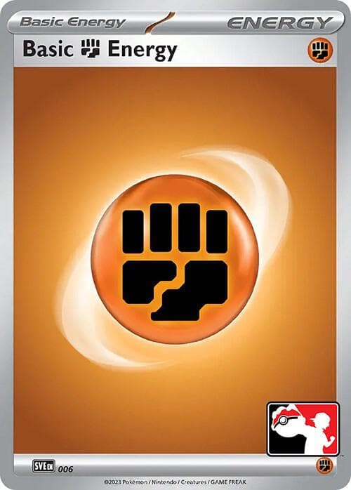 Basic Fighting Energy - 006 — Prize Pack Series Cards 6 Pokémon card
