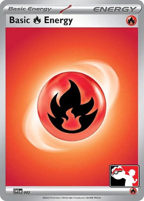 Basic Fire Energy - 002 — Prize Pack Series Cards 2 Pokémon card