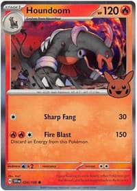 Houndoom — Trick or Trade BOOster Bundle 2023 34