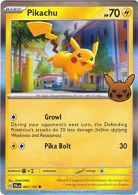Pikachu — Trick or Trade BOOster Bundle 2023 62