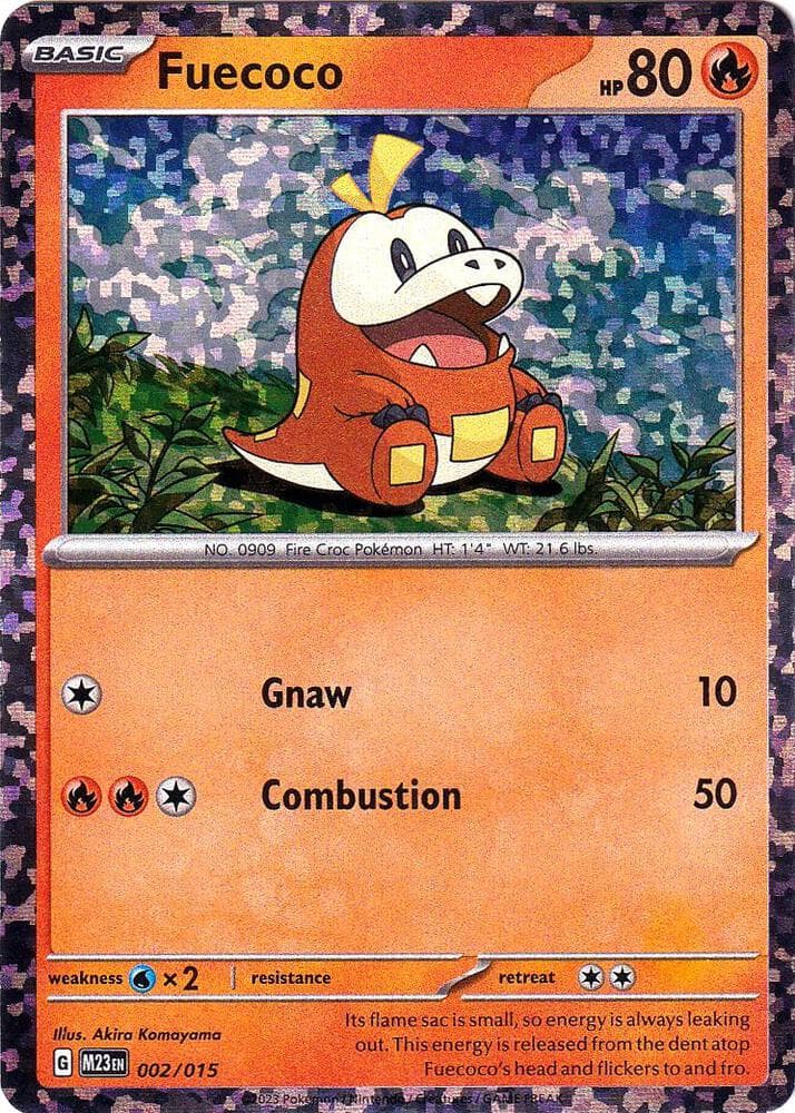 Fuecoco — McDonald's Promos 2023 2 Pokémon card