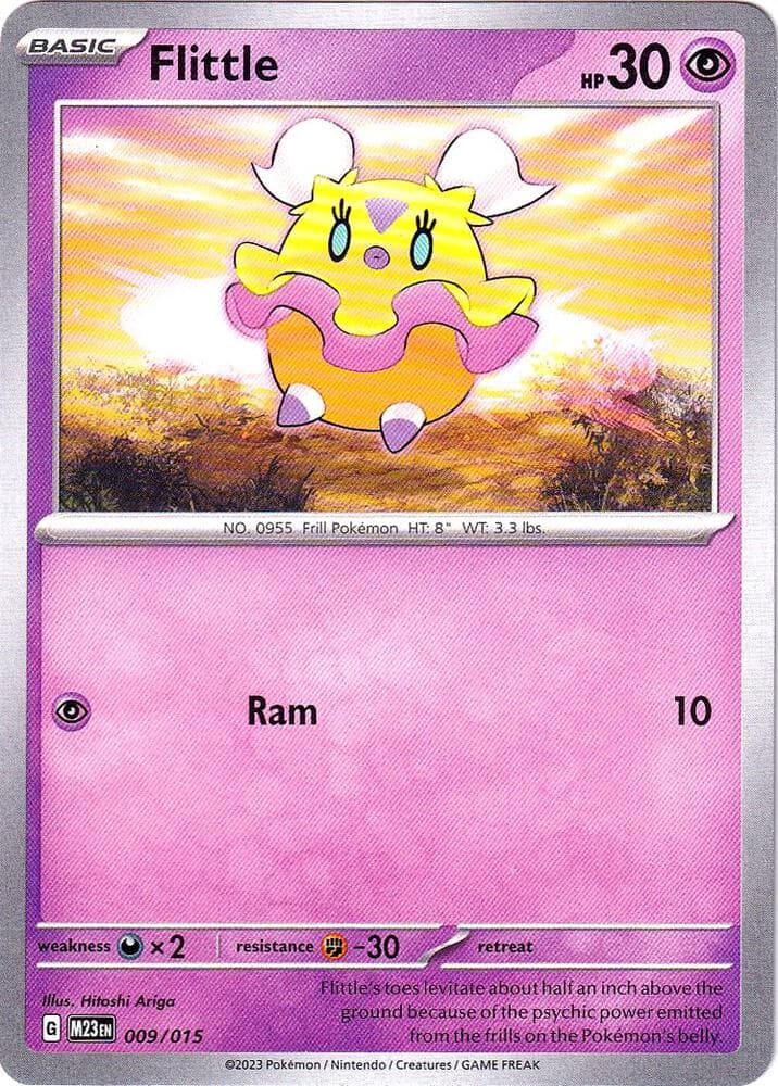 Flittle — McDonald's Promos 2023 9 Pokémon card