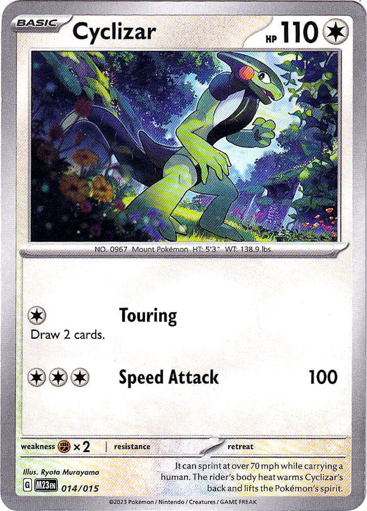 Cyclizar — McDonald's Promos 2023 14 Pokémon card
