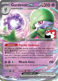 Gardevoir ex — Prize Pack Series Cards 86 Pokémon card