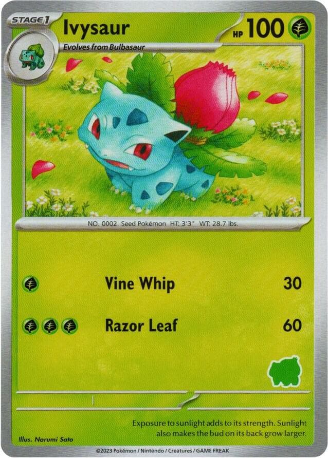 Ivysaur — My First Battle p524007 Pokémon card