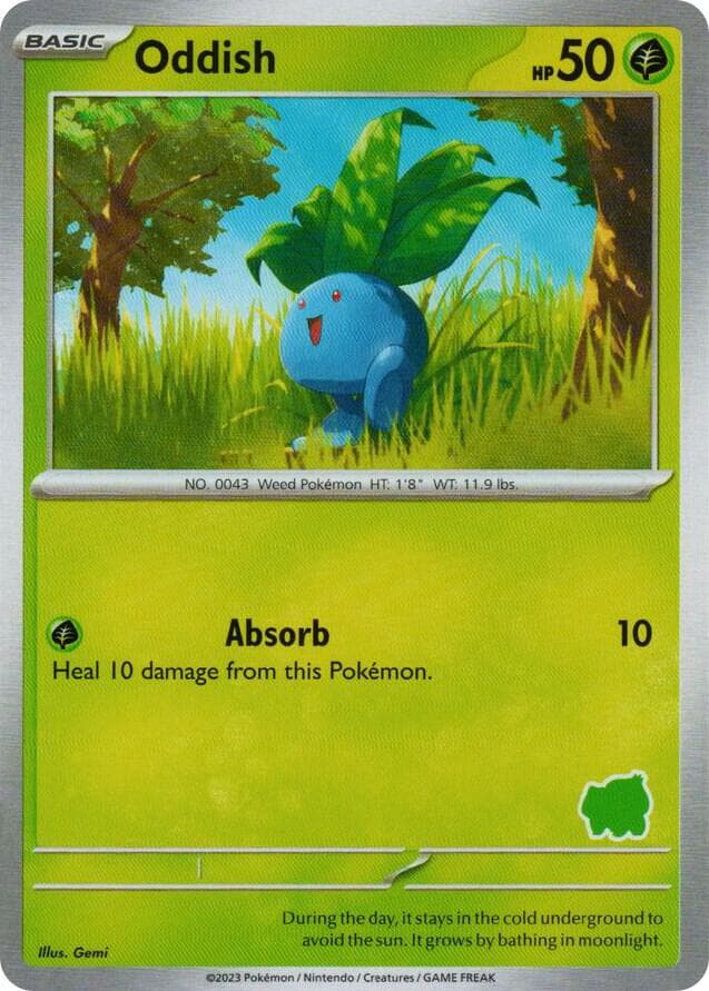 Oddish — My First Battle p524008 Pokémon card