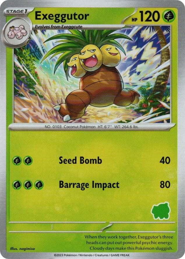 Exeggutor — My First Battle p524015 Pokémon card