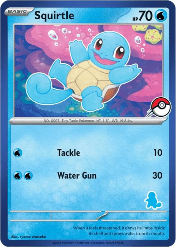 Squirtle (Blue Border) — My First Battle p524046 Pokémon card