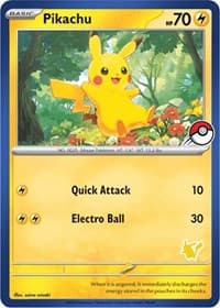 Pikachu (Blue Border) — My First Battle p524061