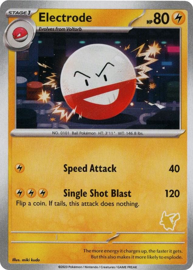 Electrode — My First Battle p524066 Pokémon card