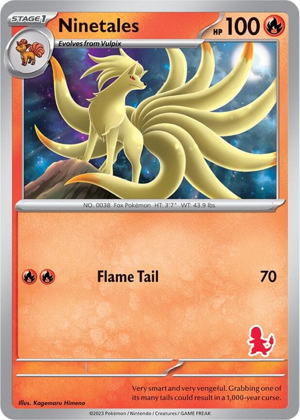 Ninetales — My First Battle p524091 Pokémon card