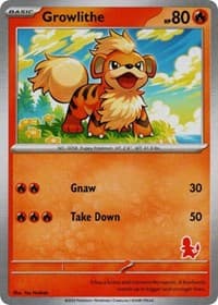 Growlithe — My First Battle p524092