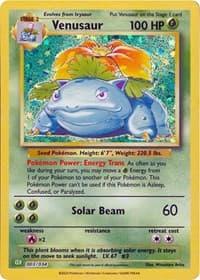 Venusaur — Trading Card Game Classic 3