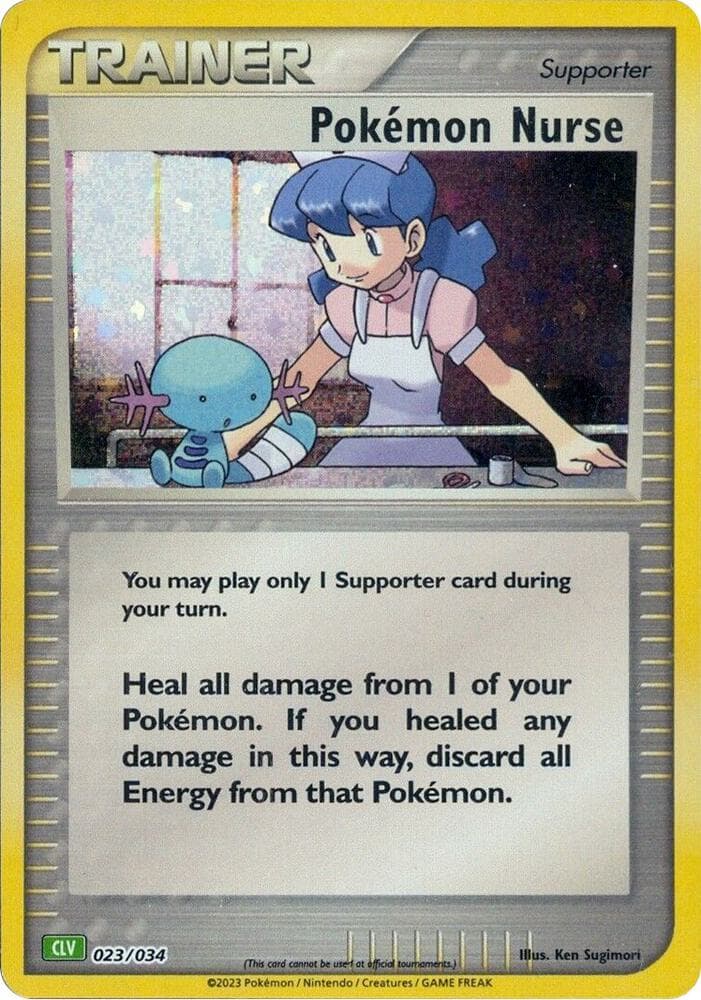 Pokemon Nurse — Trading Card Game Classic 23 Pokémon card