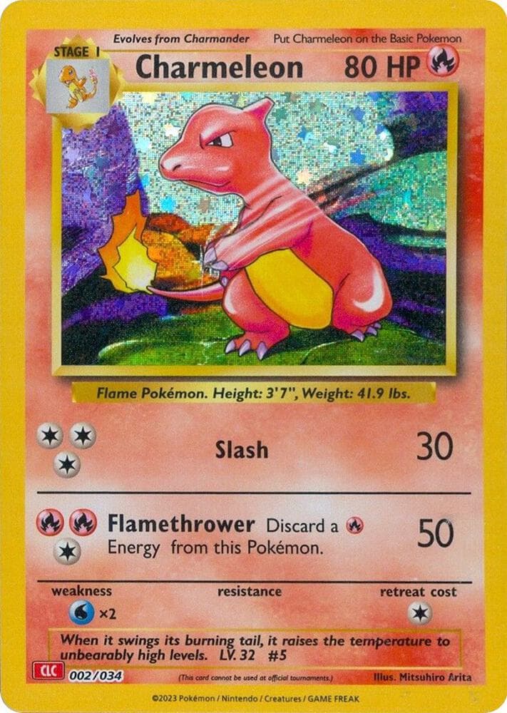 Charmeleon — Trading Card Game Classic 2 Pokémon card
