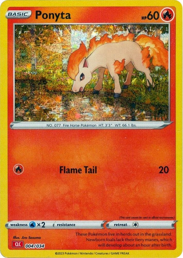 Ponyta — Trading Card Game Classic 4 Pokémon card