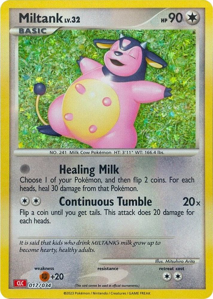 Miltank — Trading Card Game Classic 17 Pokémon card