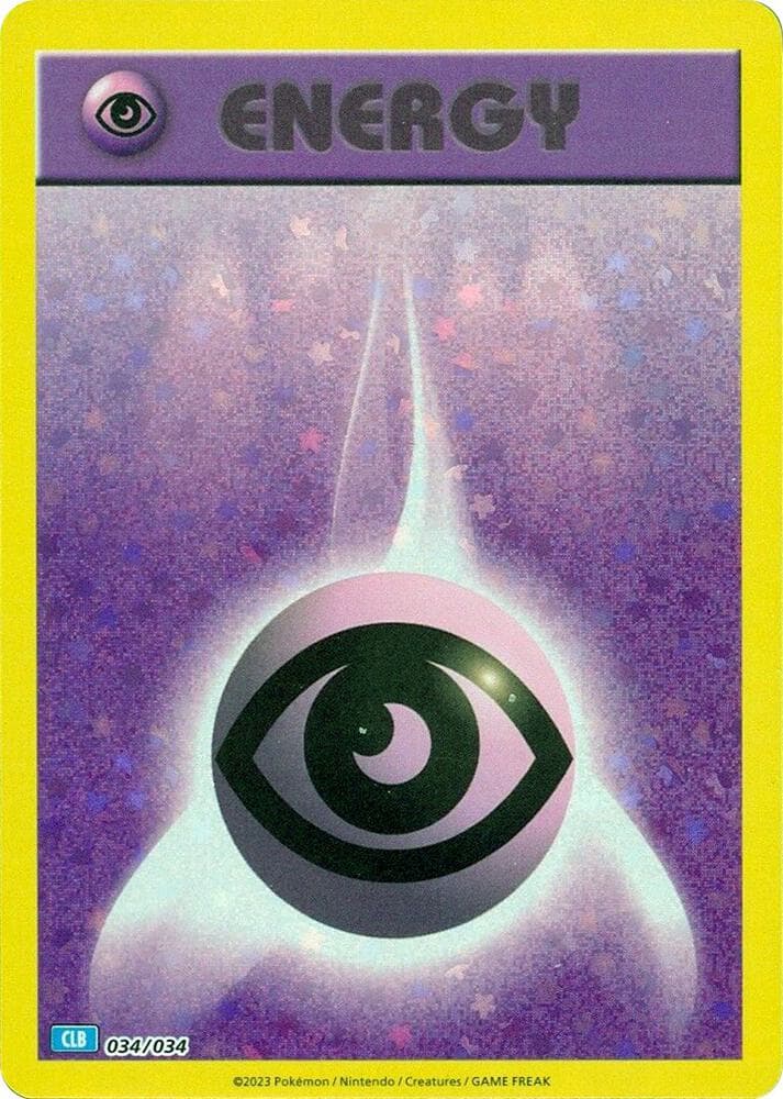 Basic Psychic Energy — Trading Card Game Classic 34 Pokémon card