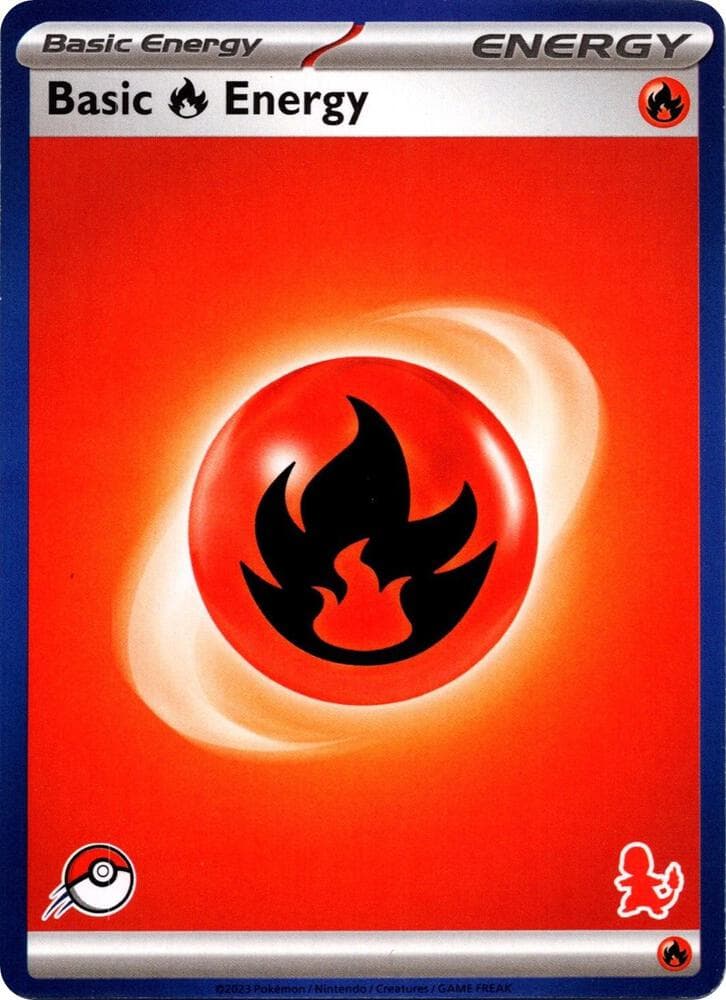 Basic Fire Energy (Blue Border) — My First Battle p532087 Pokémon card
