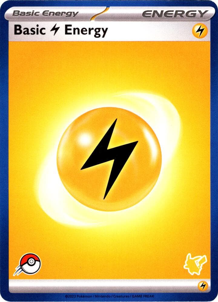 Basic Lightning Energy (Blue Border) — My First Battle p532090 Pokémon card
