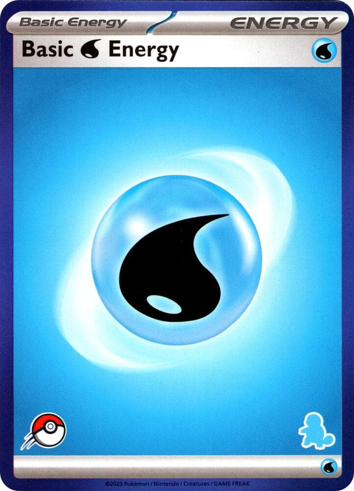 Basic Water Energy (Blue Border) — My First Battle p532091 Pokémon card